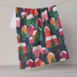 Alpine Village Tea Towel - Holiday 2026 - Pages & Parcels