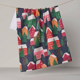 Alpine Village Tea Towel - Holiday 2026 - Pages & Parcels