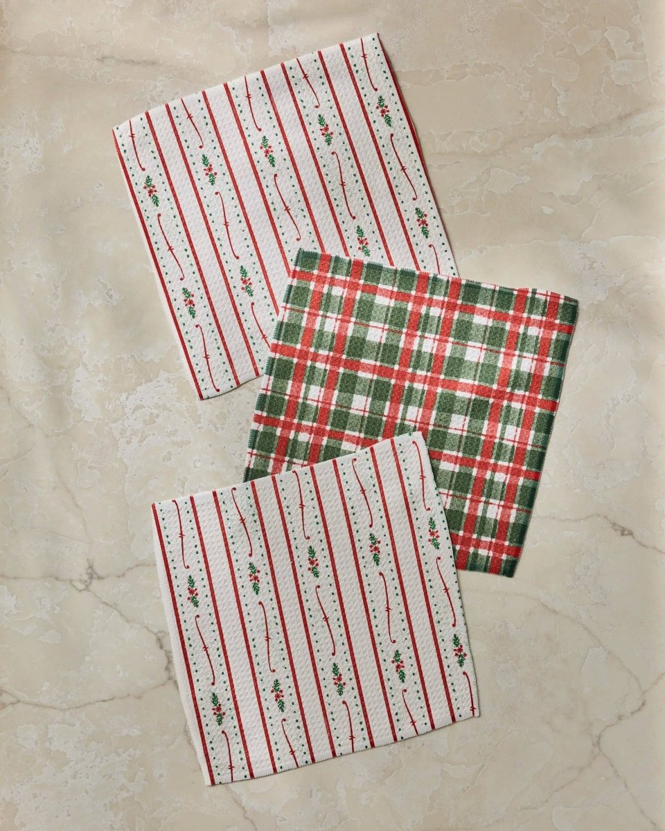 Alpine Winters Dishcloth Set - Holiday 2026 - Pages & Parcels