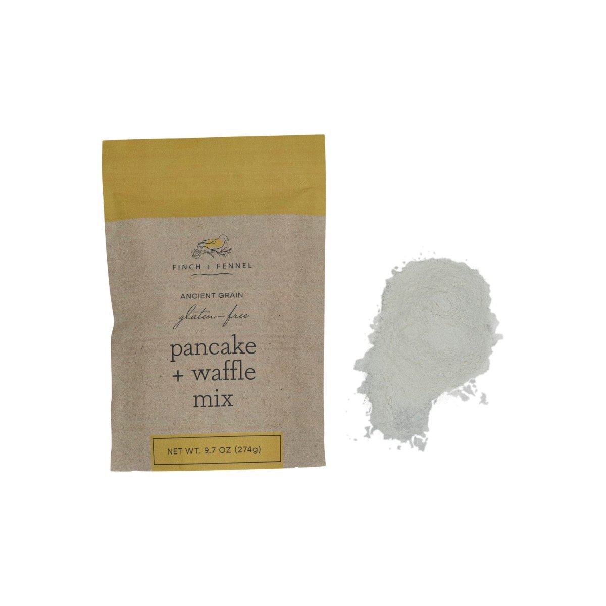 Ancient grain gluten-free pancake and waffle mix