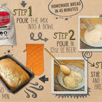 Package of Soberdough Apple Fritter beer bread mix