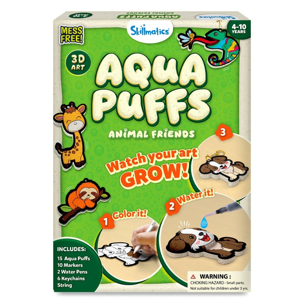 Aqua Puffs Animals - Pages & Parcels