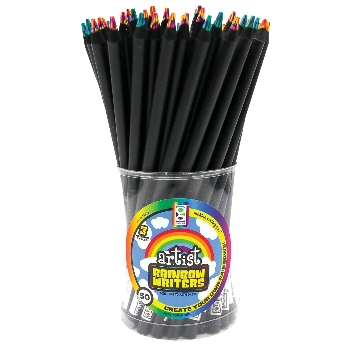 ARTISTS RAINBOW WRITERS 50/TUB - Pages & Parcels