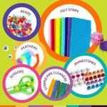 Arts & Crafts Supplies Kit - with Storage Bin - Pages & Parcels
