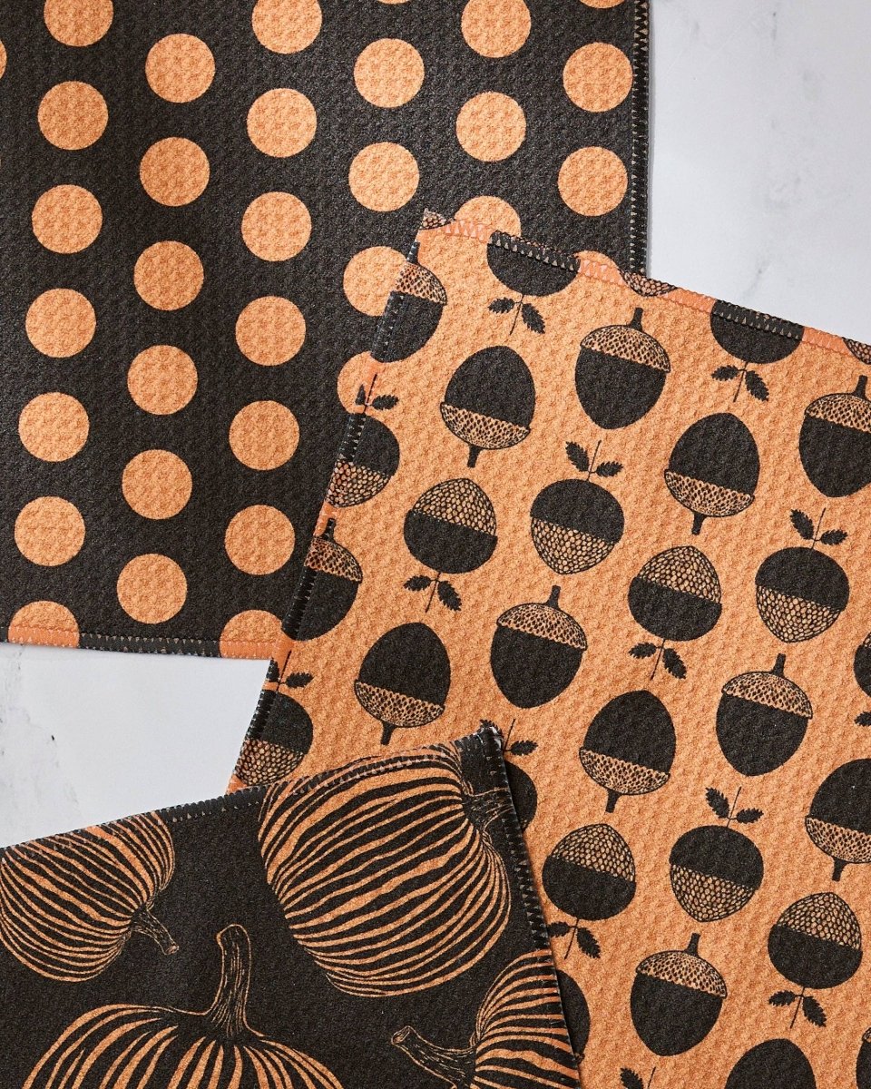 Autumn Noir Dishcloth Set - Pages & Parcels