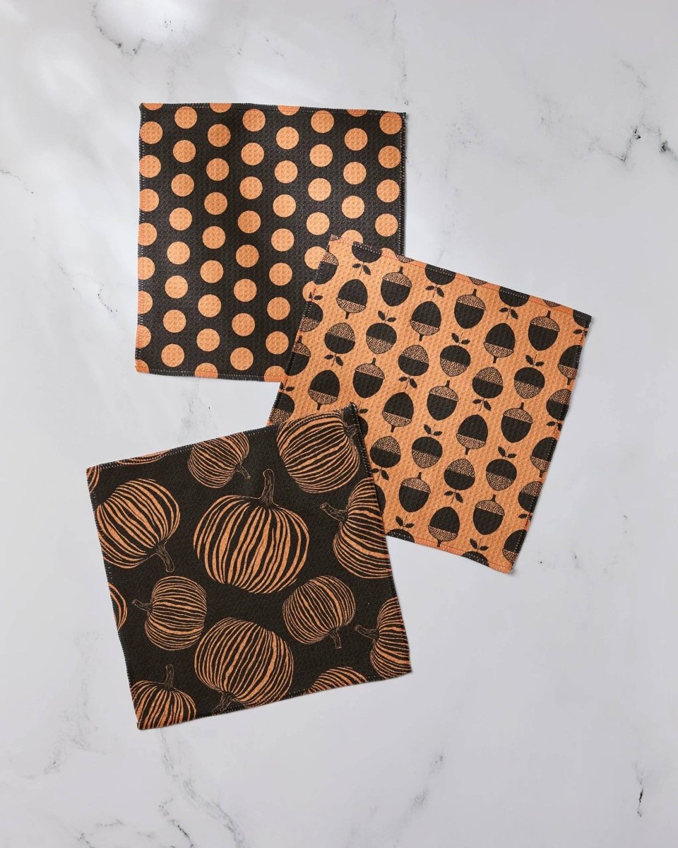 Autumn Noir Dishcloth Set - Pages & Parcels