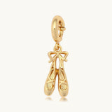 Ballet Slippers Charm - Pages & Parcels