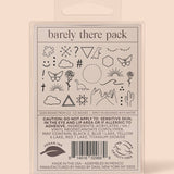 Barely There Temporary Tattoo Pack - Pages & Parcels