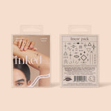 Linear Temporary Tattoo Pack