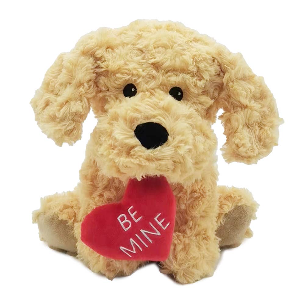 Be Mine Golden Dog | Warmies - Pages & Parcels