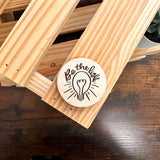 Be the Light | Wood Magnet - Pages & Parcels