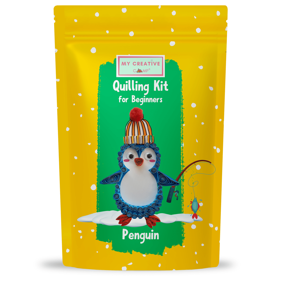 Beginner Penguin Mini Quilling Craft Kit - Pages & Parcels