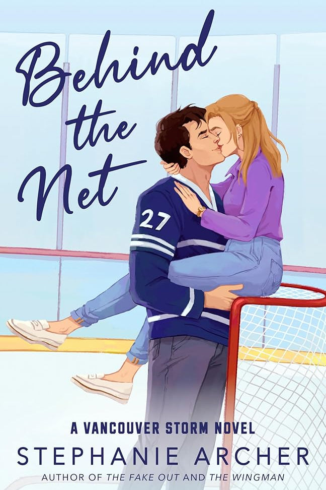 Behind the Net: A Vancouver Storm Novel cover image