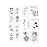 Best Sellers Temporary Tattoo Pack - Pages & Parcels