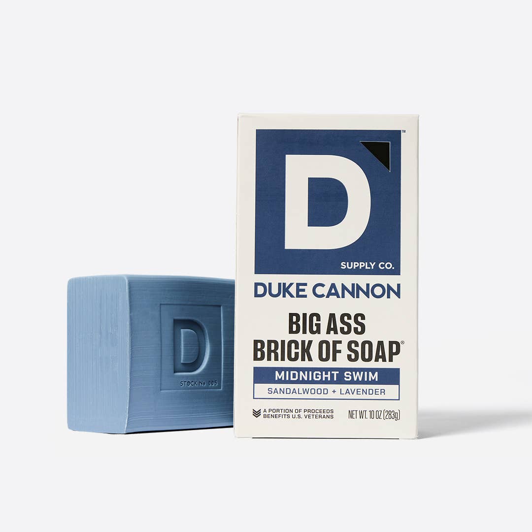 Big Ass Brick of Soap - Midnight Swim | Duke Cannon - Pages & Parcels