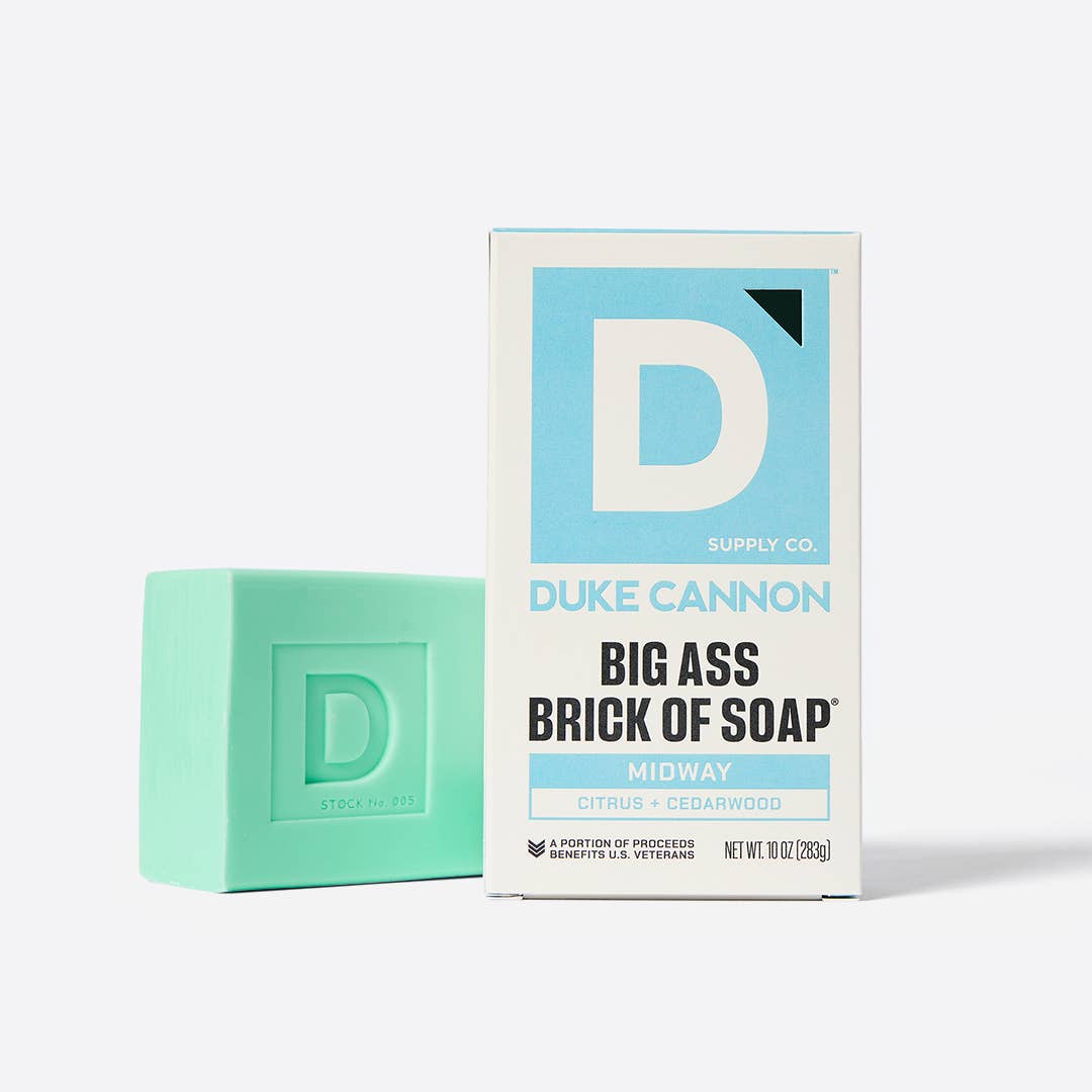Big Ass Brick of Soap - Midway | Duke Cannon - Pages & Parcels