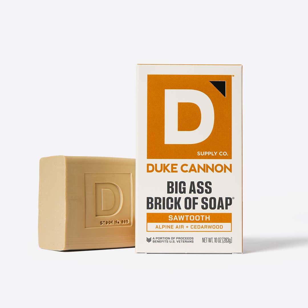Big Ass Brick of Soap - Sawtooth | Duke Cannon - Pages & Parcels