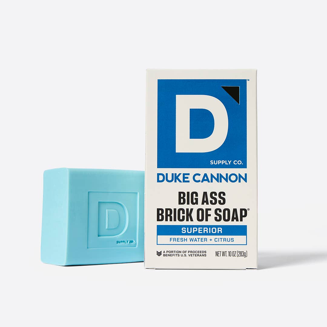Big Ass Brick of Soap - Superior | Duke Cannon - Pages & Parcels