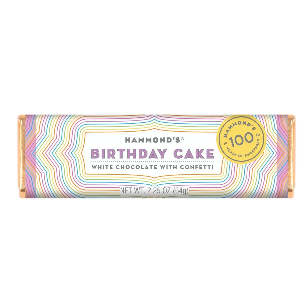 Birthday Cake Candy Bar - Pages & Parcels