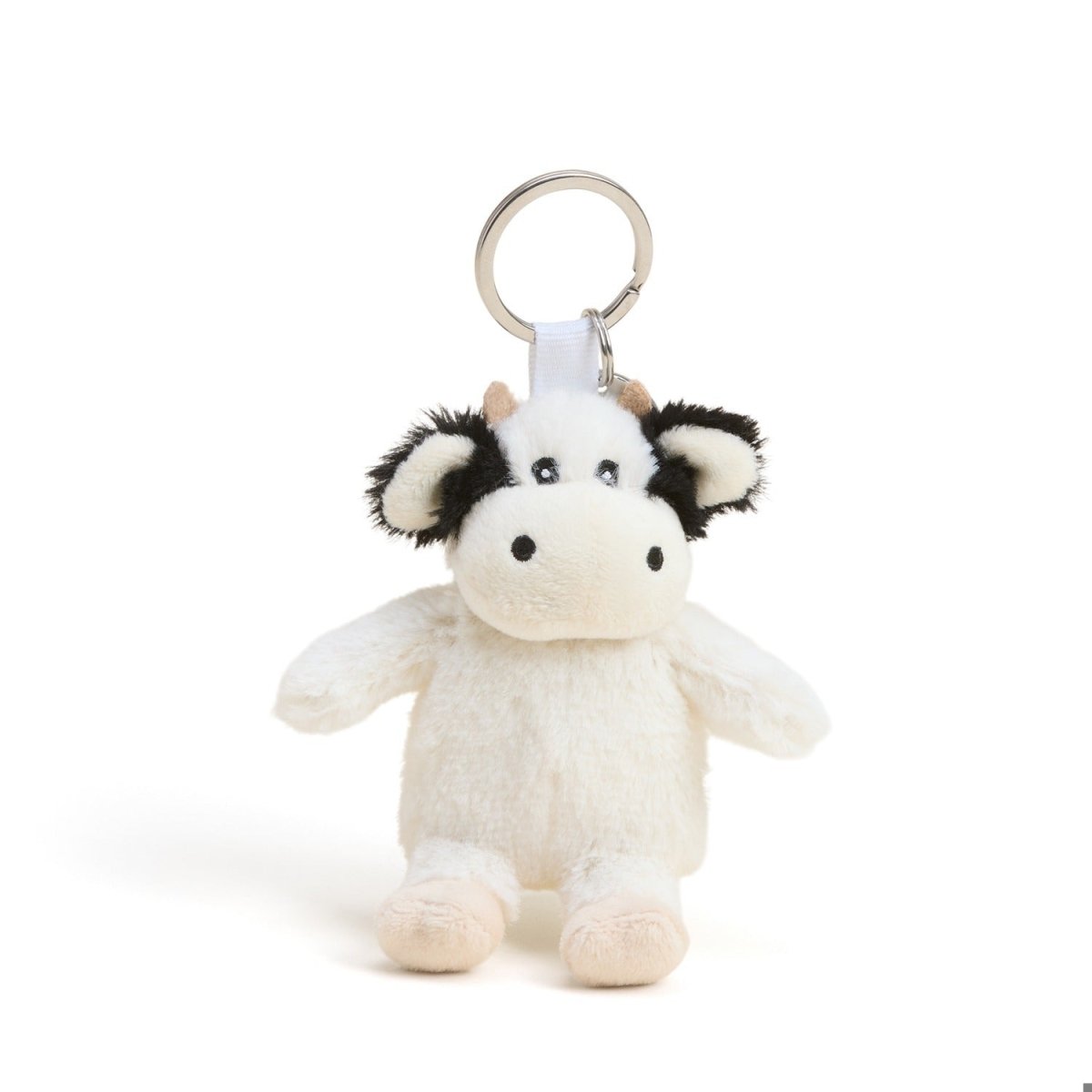 Black and White Cow Warmies® Keyring