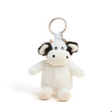 Black and White Cow Warmies® Keyring