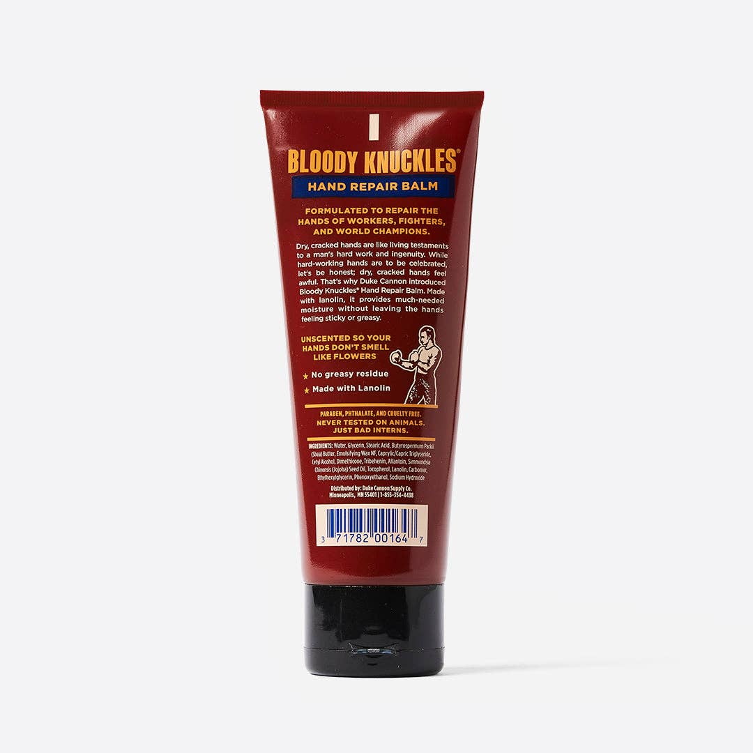 Bloody Knuckles Hand Repair Balm - Tube | Duke Cannon - Pages & Parcels