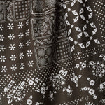 Blossoming Bandanna Brown Tea Towel - Pages & Parcels