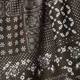 Blossoming Bandanna Brown Tea Towel - Pages & Parcels
