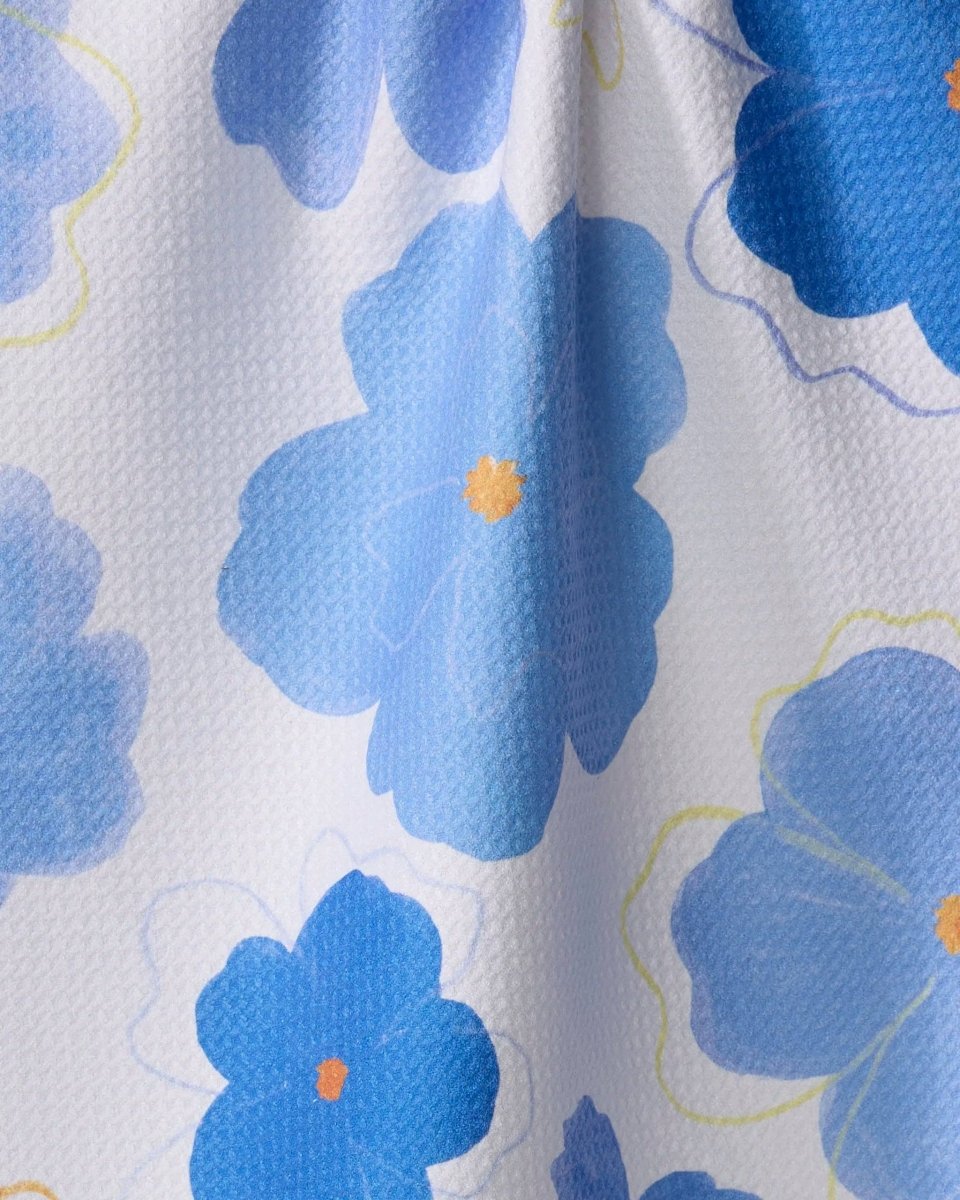 Blue Blossoms Tea Towel - Pages & Parcels
