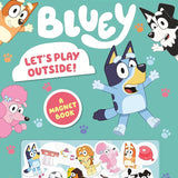 Bluey: Let's Play Outside!: A Magnet Book cover image