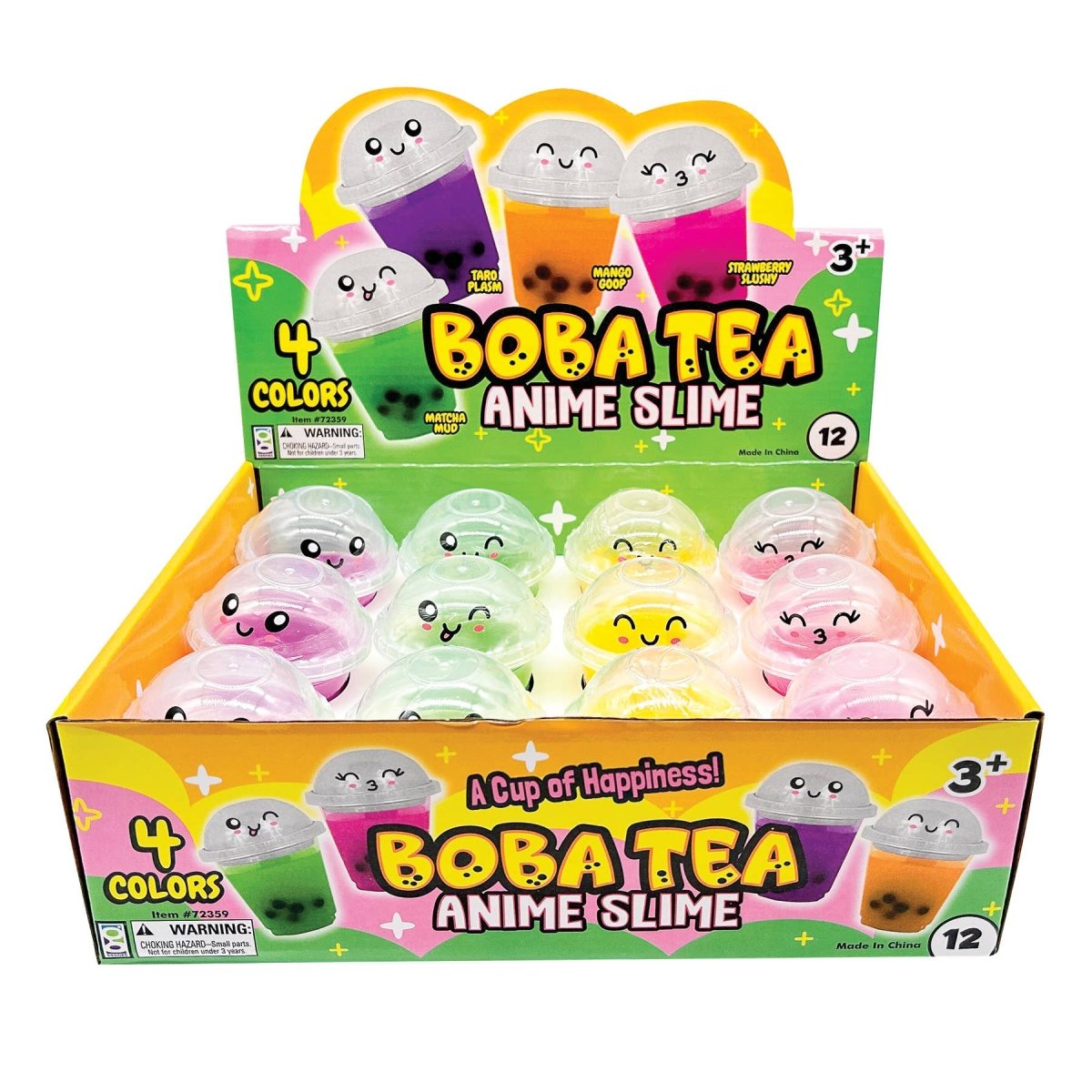 BOBA TEA ANIME SLIME 12/DSP - Pages & Parcels