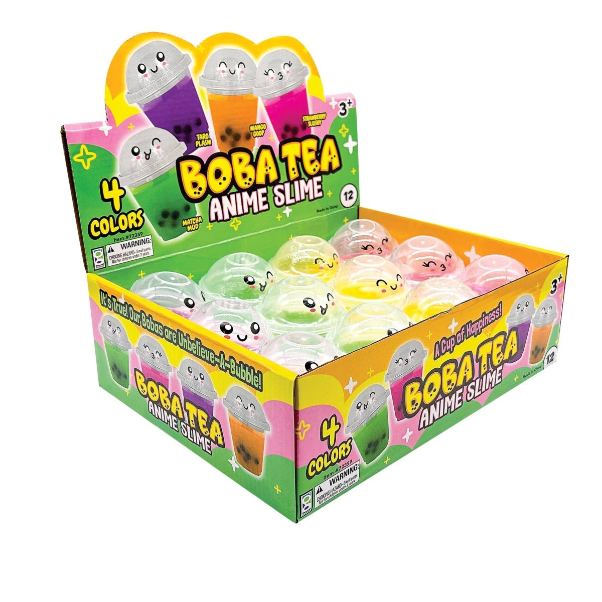 BOBA TEA ANIME SLIME 12/DSP - Pages & Parcels