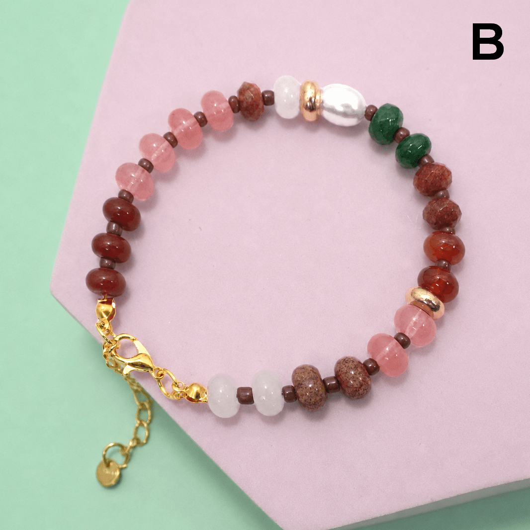 Boho Resin Beaded Bracelet - Pages & Parcels