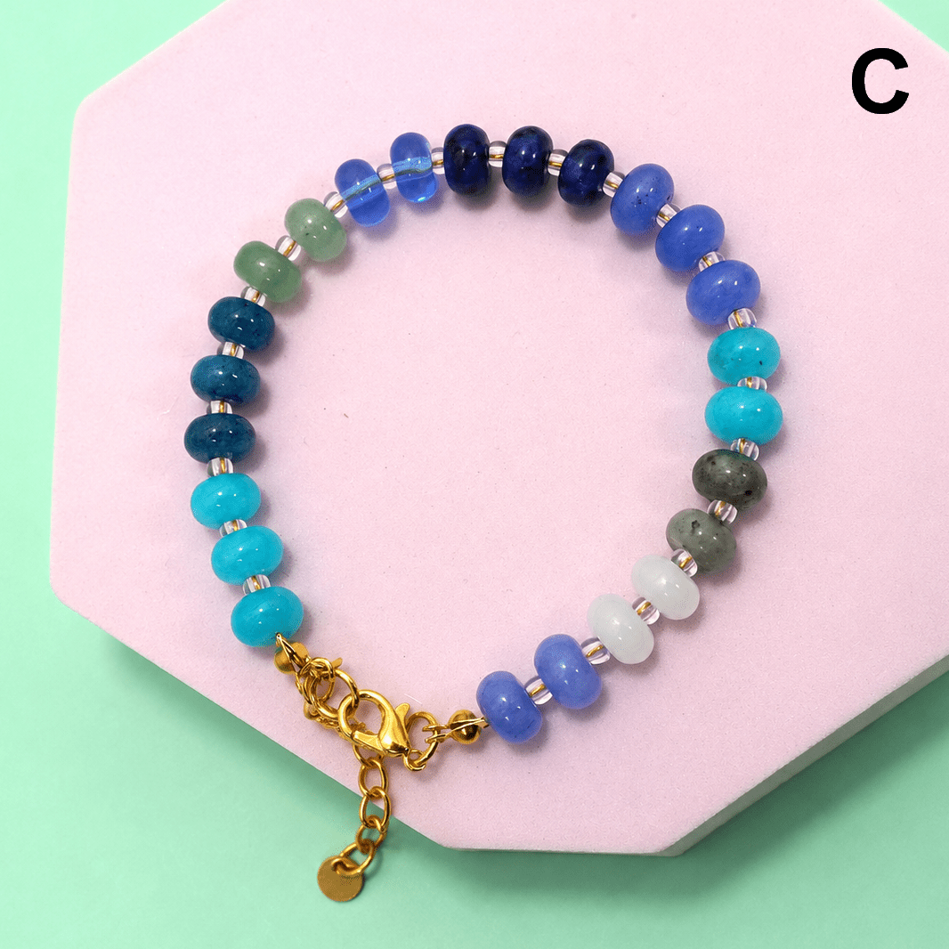 Boho Resin Beaded Bracelet - Pages & Parcels