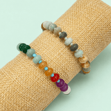 Boho Resin Beaded Bracelet - Pages & Parcels