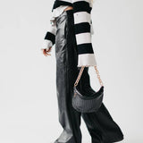 Gold metal chain shoulder strap accessory for handbags