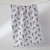 Bone Jamboree Tea Towel - Pages & Parcels