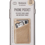 Bookaroo Phone Pocket: Gold - Pages & Parcels