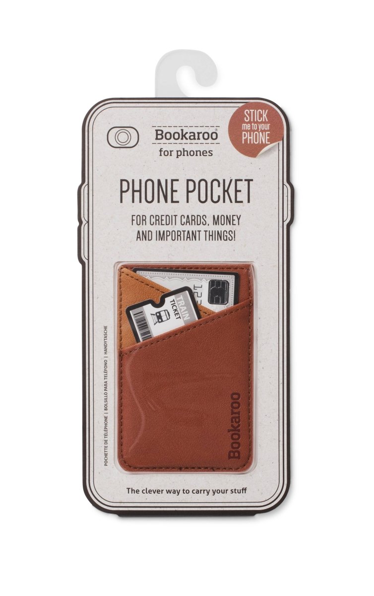 Bookaroo Phone Pocket: Gold - Pages & Parcels