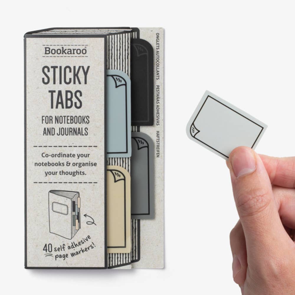 Bookaroo Sticky Tabs: Pinks - Pages & Parcels