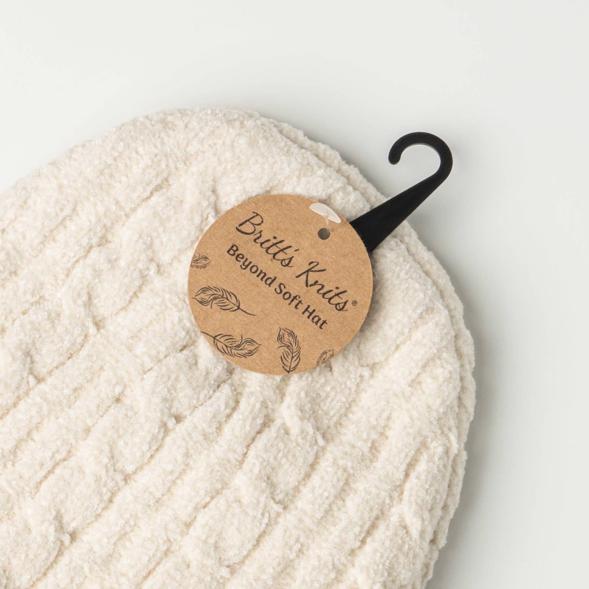 A soft knit beanie hat from the Britt's Knits Beyond Soft assortment