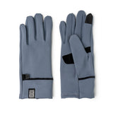 A pair of gray Britt's Knits ThermalTech 2.0 gloves with ribbed cuffs
