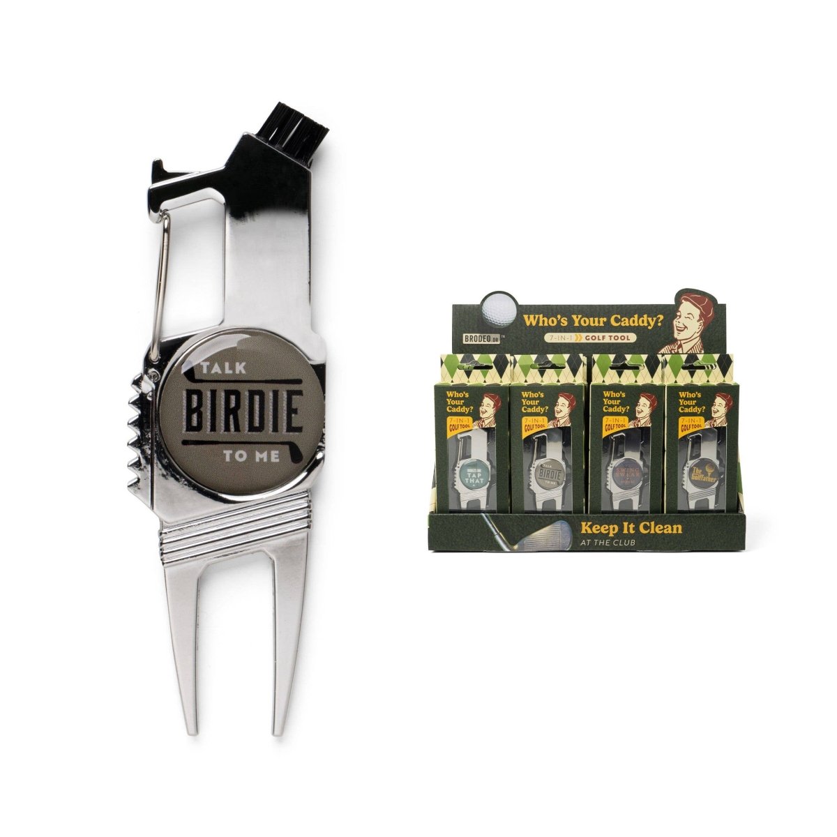 Brodeo Drive Who's Your Caddy 7 - in - 1 Golf Tool - Pages & Parcels