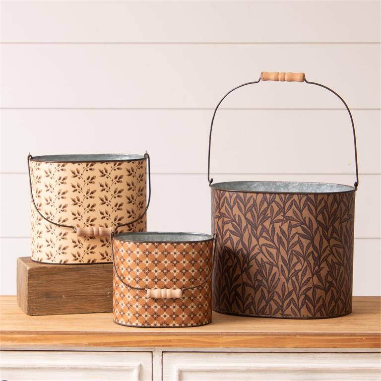 Buckets - Vintage Wallpaper Patterns - Pages & Parcels
