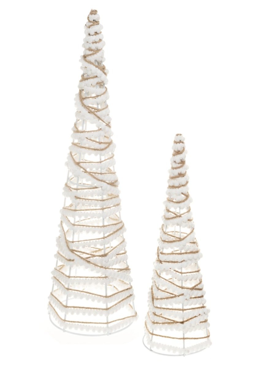 Burlap Cone Tree - Pages & Parcels