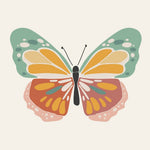 Butterflies Paint by Number Kit + Easel for Kids | Breathe People - Pages & Parcels
