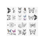 Butterfly Dreams Temporary Tattoo Pack - Pages & Parcels