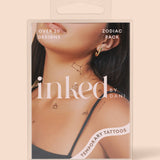 Zodiac Collection: Air Signs Temporary Tattoo Pack