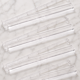 Clear Mahjong Tile Racks Racks with Pushers Set of 4, 17.5"W