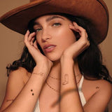 Disco Cowgirl Temporary Tattoo Pack